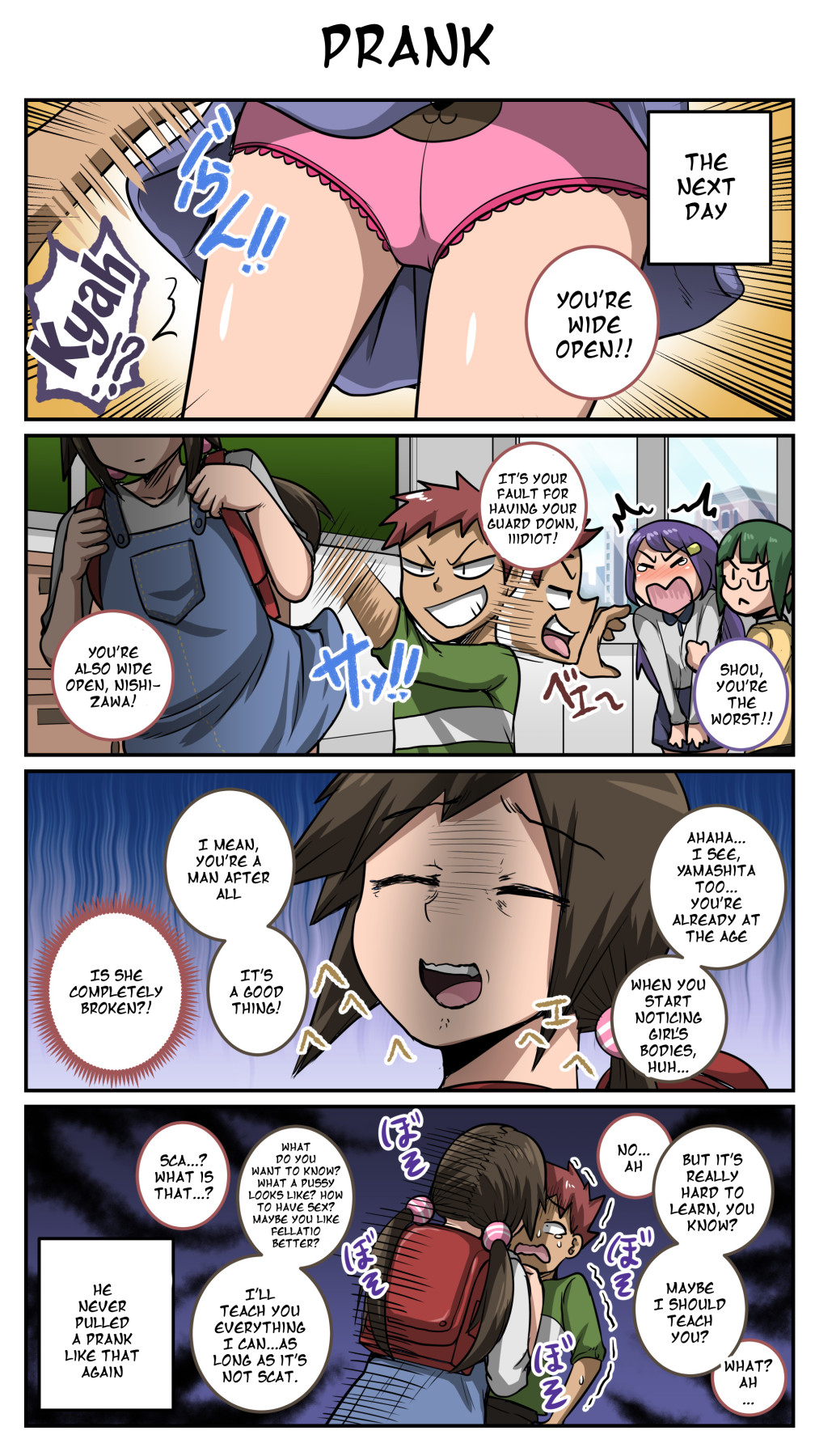 Hentai Manga Comic-Annoying Little Sister needs to be Scolded-Read-24